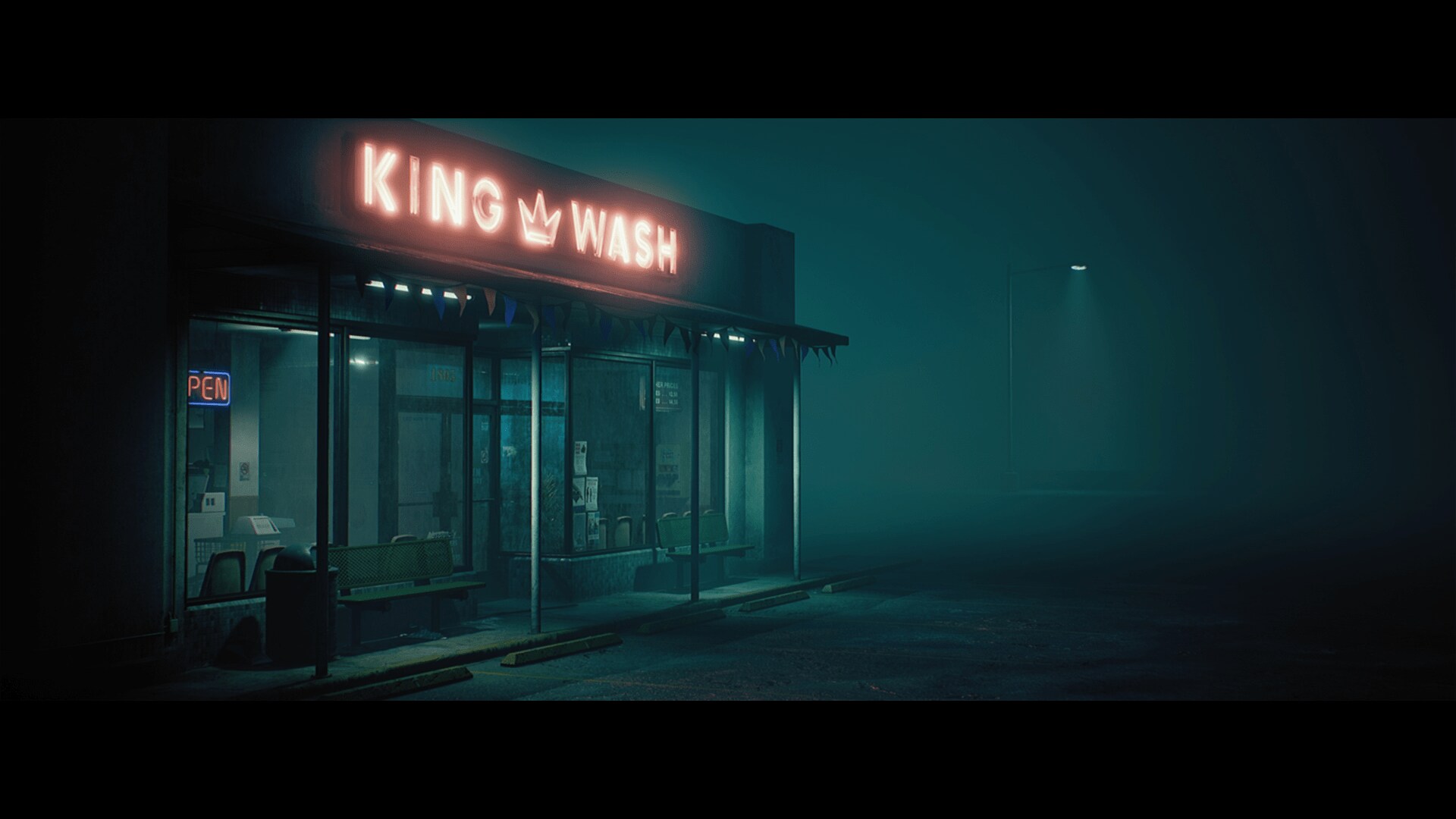 King Wash Laundromat (City Scene) in Environments UE Marketplace